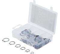BGS technic KG Estuche de anillos de seguridad exteriores (circlip) 88168 Ø 8-19 mm 78 piezas