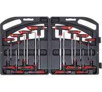 BGS Diy 90 | Juego de destornilladores con empuñadura en T | hexágono interior / perfil en T (para Torx) | 16 piezas