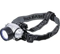 BGS Diy 9711 | Lámpara de trabajo para la cabeza | 12 LED | Pilas incluidas