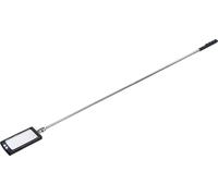 BGS Diy 99302 | Espejo de inspección telescópico LED | 290 - 876 mm | 2 LED | Espejo plegable y giratorio | Tamaño del espejo 41 x 64 mm | Mango antideslizante | Incluye 2 pilas