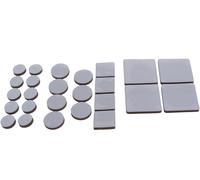 BGS Diy 80861 | Juego de almohadillas antideslizantes | gris | 25 piezas