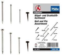 BGS Diy 8074 | Surtido de puntas y clavos | 750 piezas