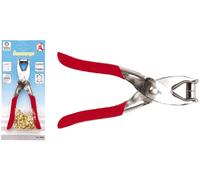 BGS DIY Pinza De Ojal Con 100 Ojales Redondos | 4,5 Mm - 75830