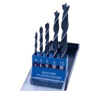 BGS Diy 2017 | Juego de brocas para madera | 4 - 10 mm | 5 piezas