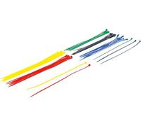 BGS Do it yourself Kabelbinder-Sortiment, farbig, 4,8 x 300 mm, 50-tlg.