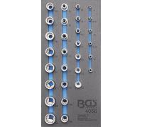 BGS Inserto De Carro De Taller 1/3: Puntas De Llave De Doce Caras | 29 Pzs - 405