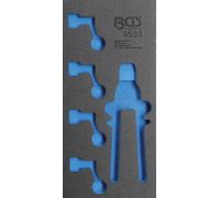 BGS Inserto Para Carro De Taller 1/3 | Vacío | Para Art. 9533 - 9533-2