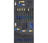 BGS Inserto Taller Mecánico 1/3: Adapter-Satz para Test Y Druckverlustte