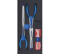 BGS Inserto Taller Mecánico 1/3: Doppelgelenk-Sprengringzangen-Satz