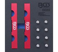 BGS Inserto Taller Mecánico 1/6: Juego de Herramientas de Ajuste de Motor para