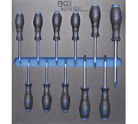 BGS Inserto Taller Mecánico 2/3: Destonillador Perfil T (para Torx) T6-T40