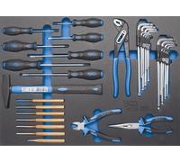 BGS Inserto Taller Mecánico 3/3: Hammer Pinzas Juego de Destornilladores 36-tlg