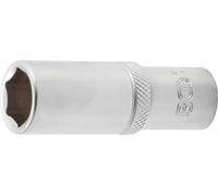 BGS 10535 | Llave de vaso hexagonal, larga | entrada 10 mm (3/8") | 15 mm