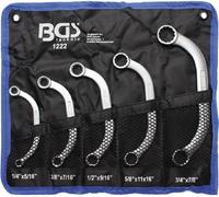BGS Motor de Arranque Y Llave Bloque Kit en Pulgadas 1/4" - 7/8" 5 Piezas 1222