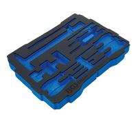 BGS 3353-1 | Bandeja de espuma para BGS BOXSYS1 & 2 | vacía | para BGS 3353
