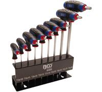 BGS T Mango Llave T Perfil T10-T50, 9 Piezas 8485