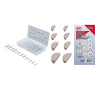 BGS Technic 8141 | Surtido De Chavetas | 60 Piezas + 8117 | Surtido De Chavetas Tipo Woodruff | 80 Piezas