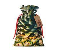 Bgshjvf Be A Pineapple - Bolsa de regalo de lino con cierre de cordón de cuerda, con elevadores de papel kraft, para Navidad, cumpleaños, fiestas