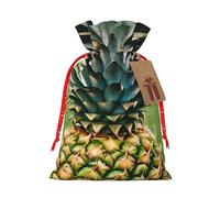 Bgshjvf Be A Pineapple - Bolsa de regalo de lino con cierre de cordón de cuerda, con elevadores de papel kraft, para Navidad, cumpleaños, fiestas