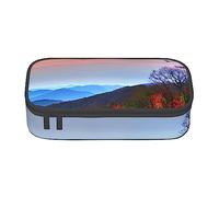 BGSHJVF Blue Ridge Mountains - Estuche para lápices de gran capacidad, estuche para lápices, varios compartimentos, diseño elegante