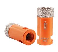 BGTEC Brocas de Diamante Seco para Baldosas de Porcelana Mármol de Cerámica Ladrillo M14 Hilo 2 piezas Diámetro 28 mm