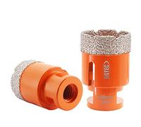 BGTEC Brocas de Diamante Seco para Baldosas de Porcelana Mármol de Cerámica Ladrillo M14 Hilo 2 piezas Diámetro 40 mm