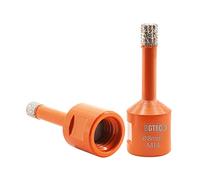 BGTEC Brocas de Diamante Seco para Baldosas de Porcelana, Mármol, Mármol y Cerámica con Rosca M14 2 Piezas de Diámetro 8 mm