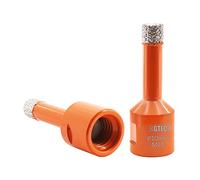BGTEC Brocas de Diamante Seco para Baldosas de Porcelana, Mármol, Mármol y Cerámica con Rosca M14 2 Piezas de Diámetro 10 mm