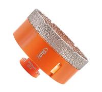 BGTEC Brocas de Núcleo de Diamante Seco para Baldosas de Porcelana, Mármol, Cerámica, Ladrillo con Rosca M14 de 90 mm de Diámetro