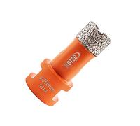 BGTEC Brocas de Núcleo de Diamante Seco para Baldosas de Porcelana, Mármol, Cerámica, Ladrillo con Rosca M14 de 20 mm de Diámetro