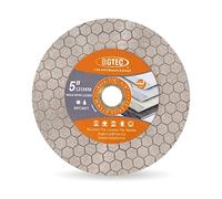 BGTEC Discos de Corte Diamantados - 125mm Disco de Corte para Cerámica, Porcelana, Mármol, Piedra Artificial, Hexágono Doble Cara