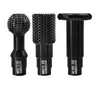 BGTEC Escofina de carpintero Brocas,3pcs Herramientas para tallar madera con rosca M14 Accesorios para amoladoras angulares Herramientas de talla eléctrica para tallado de madera esmerilado pulido