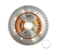 BGTEC Hoja de turbo de diamante superfino prensado en caliente de 105 mm para baldosas de cerámica, piedra de granito