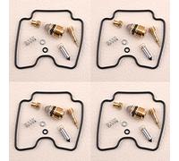 BGTR 4 Sets Kit de reparación de carburador de Motocicletas Flaca de reemplazo de Aguja Fit Compatible para Yamaha FZS 600 Fazer 1998 1999 2000 2001 2002 2003