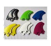 BGTSF 3 Unids Surfboard PVC Fin Surfing Tail Tarriador Rudder Paddle Point G5 Fin Surfboard Accesorios Accesorios para Tablas de Paddle Surf(Bianco)