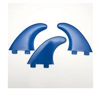 BGTSF 3 Unids Surfboard PVC Fin Surfing Tail Tarriador Rudder Paddle Point G5 Fin Surfboard Accesorios Accesorios para Tablas de Paddle Surf(Blauw)