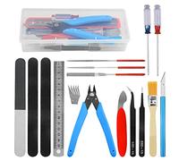 BGTXINGI Juego de herramientas básicas de modelador, juego de herramientas de modelo Gundam, construcción, reparación y reparación de manualidades