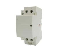 BGWKIMXEP Contactor modular 40A 63A 2P 2NO 1NO1NC DC24V 110V AC220V Tipo de guía de contactor doméstico (63A 1NO1NC AC220V)