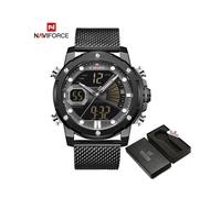 (BGYB BOX) Relojes originales para hombre, marca de lujo, reloj de pulsera deportivo militar de cuarzo