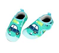 bgyujn Zapatillas para niña para niños, modernas, de secado rápido, antideslizantes, suela suave, para playa, búsqueda de conchas, natación, deportes acuáticos, zapatos deportivos cómodos para
