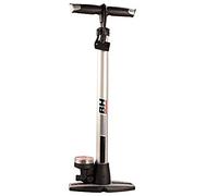 Inflador pie BH con manometro Acero z