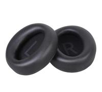 BH76 - Almohadillas de piel transpirable para reparación de auriculares con espuma viscoelástica, funda de cojín de piel