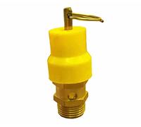 BHADANI 1/2" Rosca Macho BSP 2/3/4/5/6/7/8/9/10/12.5/15 Bar Válvula de Seguridad de Aire de latón Válvula de Alivio Válvula de liberación de presión Compresor de aire-15 Bar