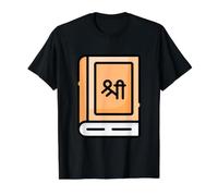 Bhagavad Gita Yoga Chakra Meditación Luna Espiritual Niño Camiseta gráfica económica, Hombre, Negro, L