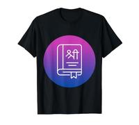 Bhagavad Gita Yoga Chakra Meditación Luna Espiritual Niño Camiseta gráfica económica, Hombre, Negro, S