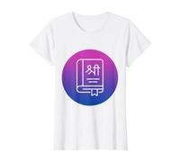Bhagavad Gita Yoga Chakra Meditación Luna Espiritual Niño Camiseta gráfica económica, Mujer, Blanco, XL