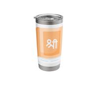 Bhagavad Gita Yoga Chakra Meditación Luna Espiritual Niño Vaso térmico de acero inoxidable de doble pared