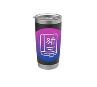 Bhagavad Gita Yoga Chakra Meditación Luna Espiritual Niño Vaso térmico de acero inoxidable de doble pared