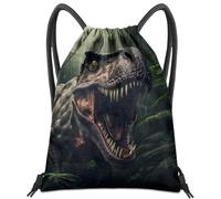 BHAHB Mochila con cordón para bolsa de cuerda, impermeable, bonita para deportes, playa, natación, viajes (13 x 17 pulgadas), Z21-dragon, Talla única, A