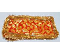 Bhakti2Shakti - Making Worship Special - Navratri Fancy Mata Chunri - 25 x 50 cm (paquete de 12 chunri) Matarani Ki Chunri | Kanya Poojan Chunri | Diseño elegante Worship Chunri